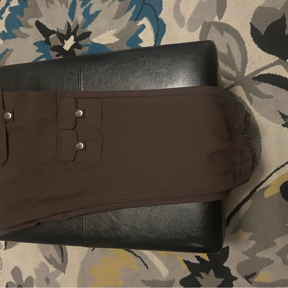 Forever 21 Men's Dark Brown Cargo Pants